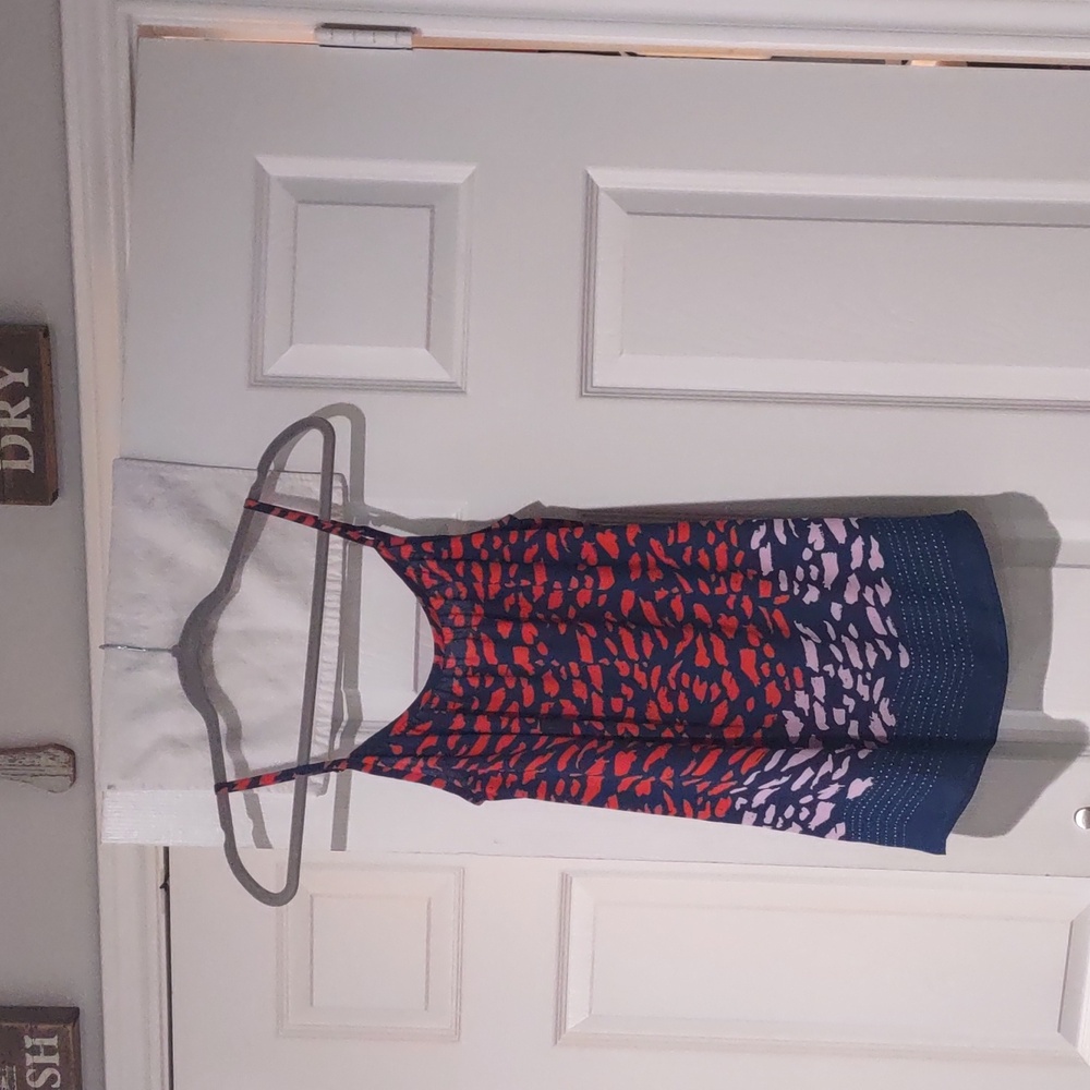 cabi pink, red, blue cami with adjustable straps. Size XS